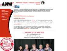 Tablet Screenshot of abwa-pathfinder.org